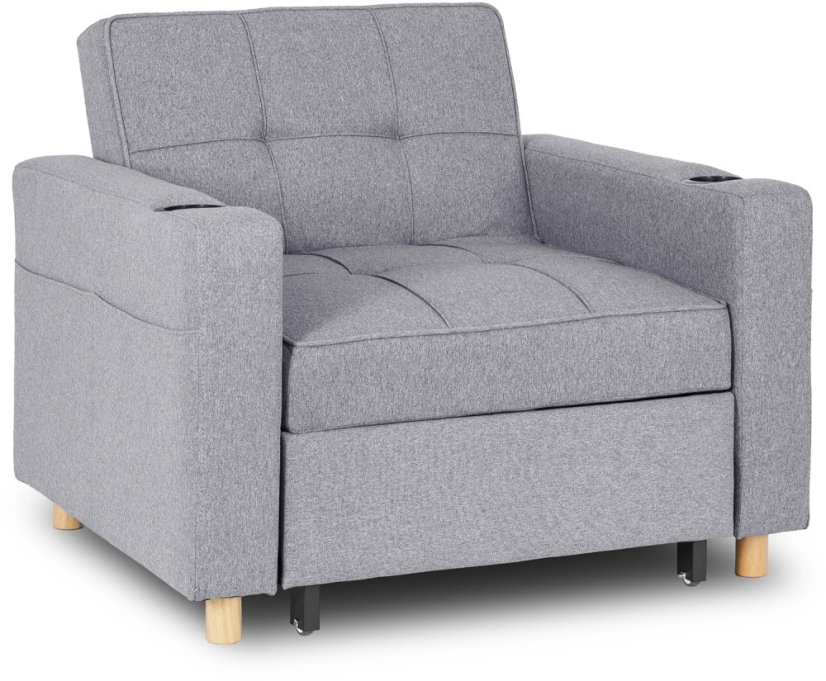 Kreslo SOLOR Šedé – moderná elegancia pre váš interiér