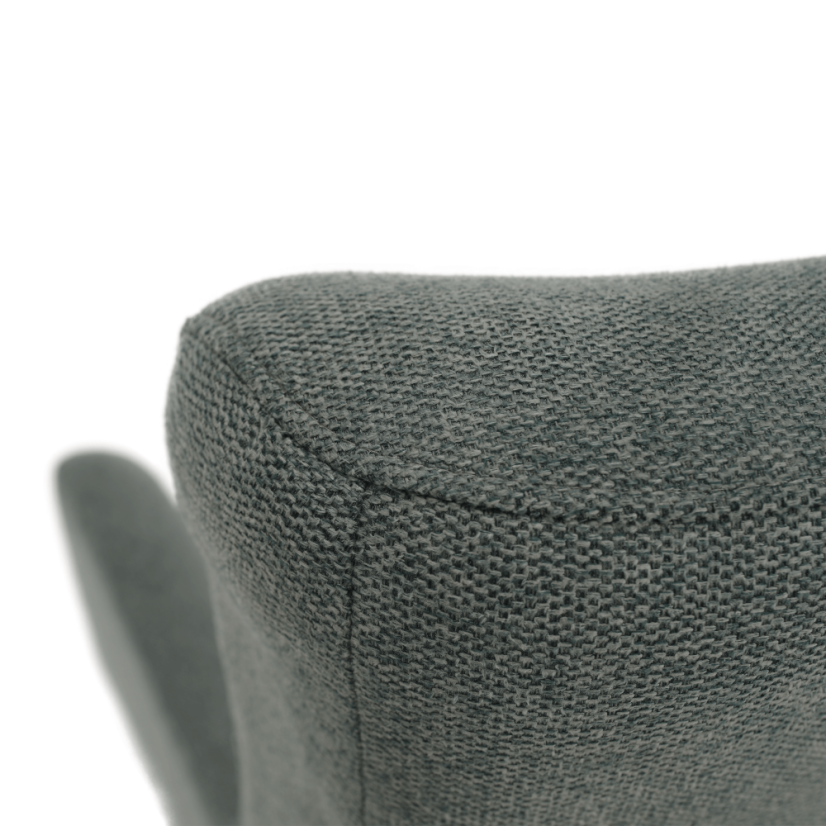 Křeslo ušák SAMY — masiv, látka, více barev