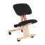 Ergonomická kľakačka GROCO – Čierna/Látka Buk - Farba: Čierna