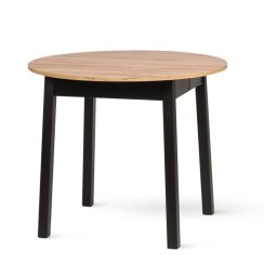 Jídelní kulatý stůl LUCKY – moderní design, více dekorů, možnost rozkládání