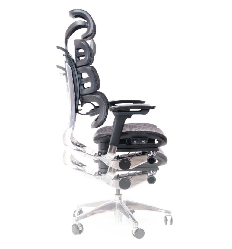 Kancelářská ergonomická židle TRINITY — černá Sego