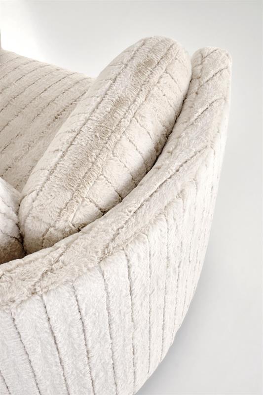 TV kreslo PEGAS s elektrickým polohovaním - látka, béžová