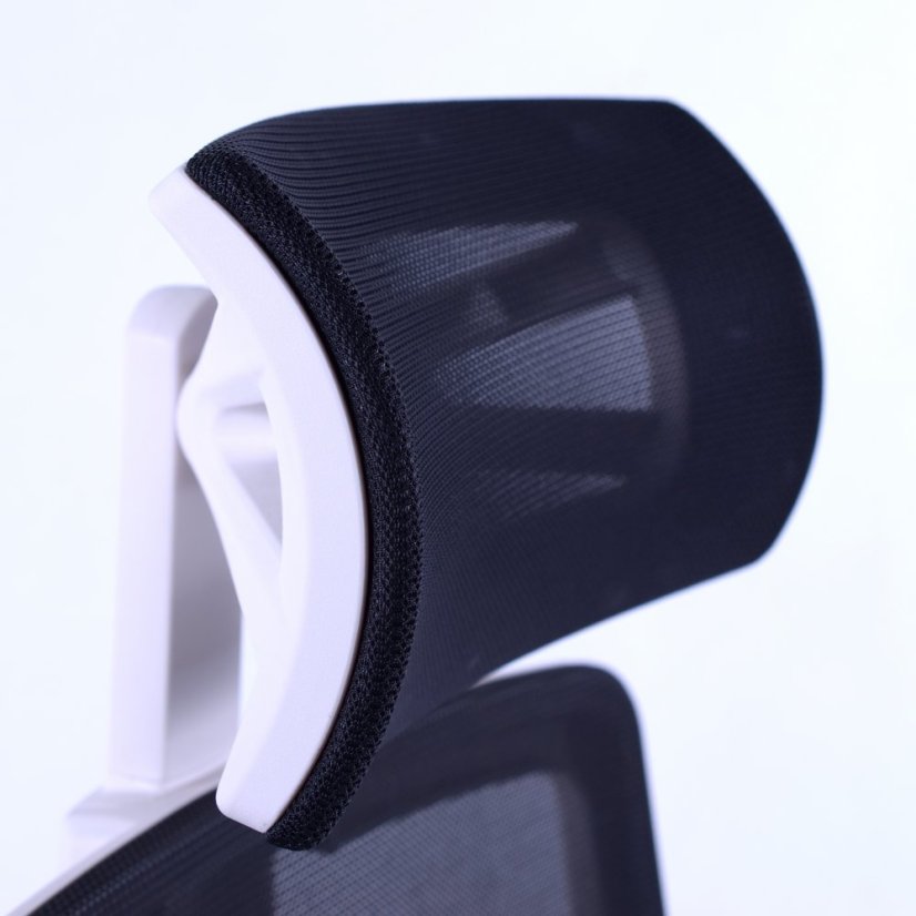 Kancelárska ergonomická stolička Sego SPIRIT W — biela, nosnosť 130 kg