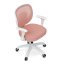 Dětská výškově nastavitelná židle AERO – růžová síťovina Autronic