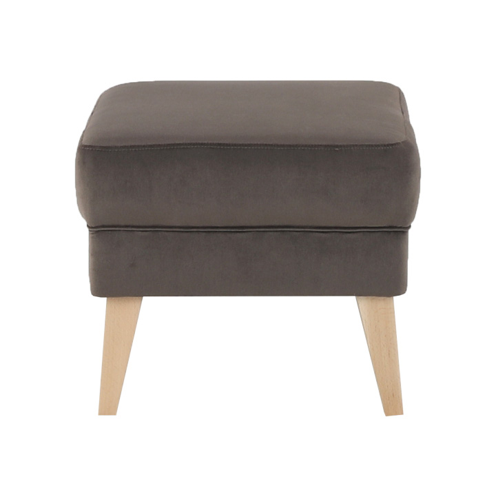 Taburet RODEZA — viac farieb - Farebné prevedenie RODEZA: Šedá / čierne nohy