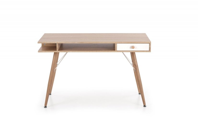 Psací stůl RITTER 2 — dub sonoma Halmar