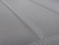 Polohovací zahradní křeslo FLUX – hliník, šedá