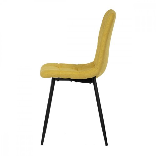 Jídelní židle SUSAN — kov, látka, více barev