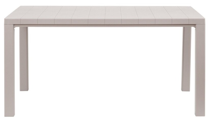 DAVIDE plastový stůl - šedá