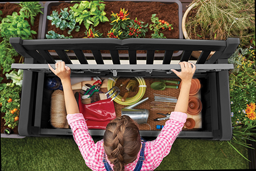 EDEN lavice 265L - grafit