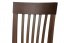 Jídelní dřevěná židle CREMA – ořech, krémový potah