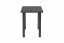 Jídelní stůl MODEX 2 –⁠ 90x60x75, kov/dřevo, antracit