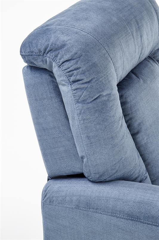 Polohovacia TV kreslo ušiak BARD — masív, látka, viac farieb - Farebné prevedenie BARD: Sivá