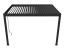 Bioklimatická pergola INTRO PLUS 4x3 m, hliník - do stěny