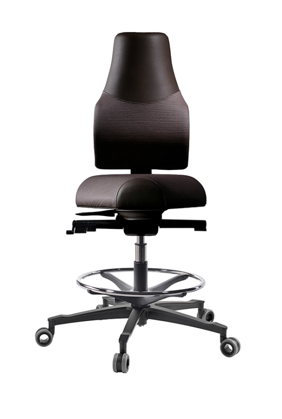 Zdravotní židle THERAPIA STANDI zvýšená -⁠ na míru, eko kůže, více barev