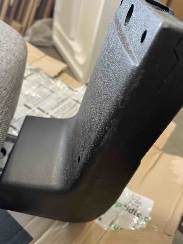 Ergonomická židle Topstar OPEN POINT SY s plochým sedákem  (lehké oděrky na plastech)— G23 šedá