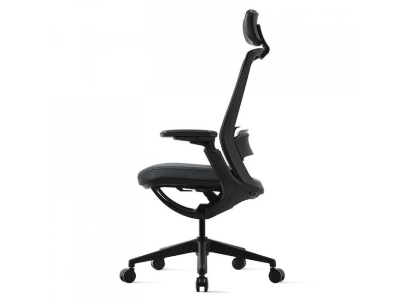 Kancelárska ergonomická stolička ROLY BLACK – sieťovina, viac farieb - Varianty stoličky ROLY: Svetlomodrá