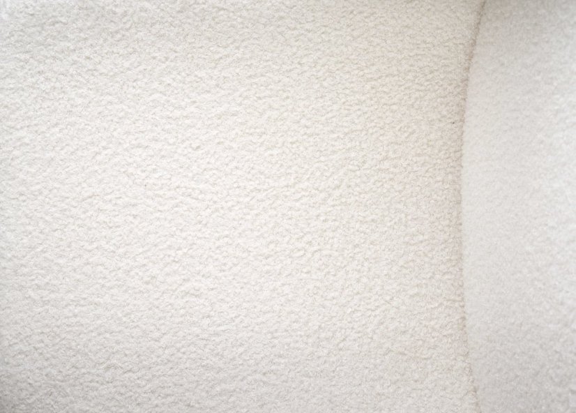 Jedálenská stolička SALTA –⁠ látka/kov, krémová