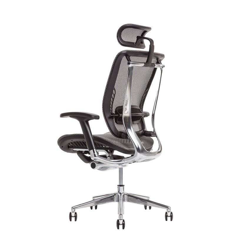 Kancelárska ergonomická stolička LACERTA — viac farieb, nosnosť 150 kg