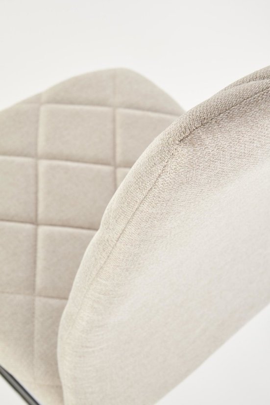 Jedálenská stolička LEMUR – látka, béžová