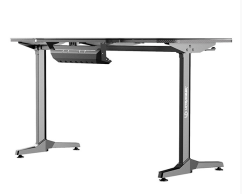 Herní stůl ULTRADESK FRAG BLACK – 140x66x76cm, se stojanem Ultradesk BEAM