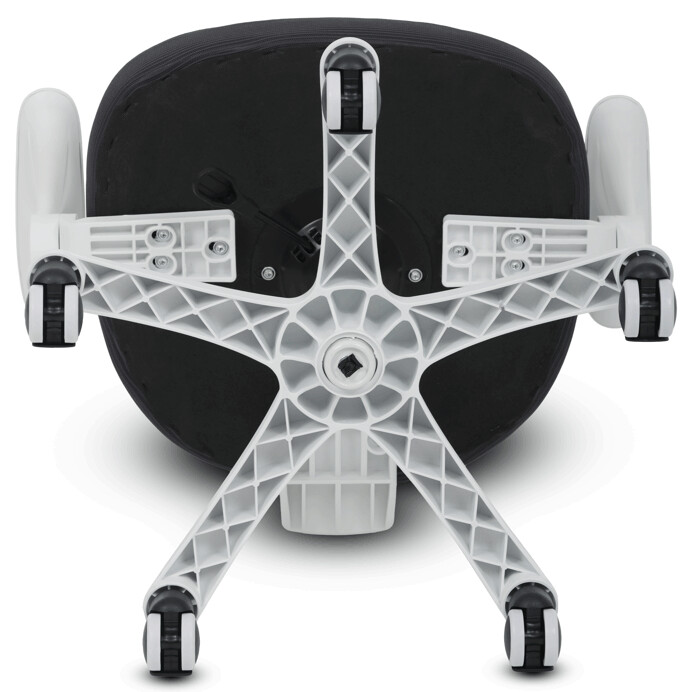 Detská výškovo nastaviteľná stolička AERO – sivá sieťovina Autronic