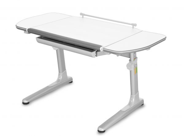 Dětský rostoucí stůl Mayer PROFI 3 32W3 54 TW – 5 barev, deska bílá, 116×57–75×66 Mayer