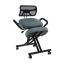 Ergonomická kľačka RUFUS – sivá látka