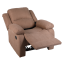 Relaxační polohovací křeslo ASKOY NEW – Hnědá Kondela
