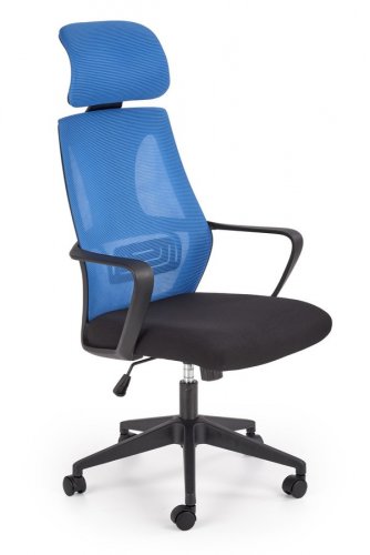 Kancelářská otočná židle VALDEZ — látka, více barev - Čalounění VALDEZ: Bílá / šedá