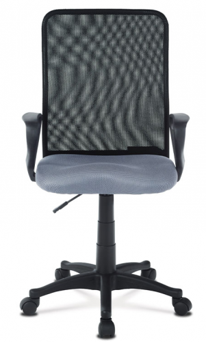 Kancelářská židle na kolečkách PIX – černá/šedá