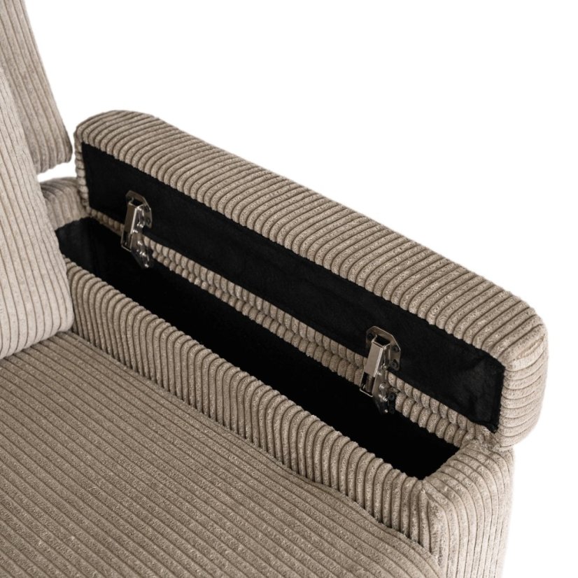 Kreslo SPENCER Manšestrové Béžové –