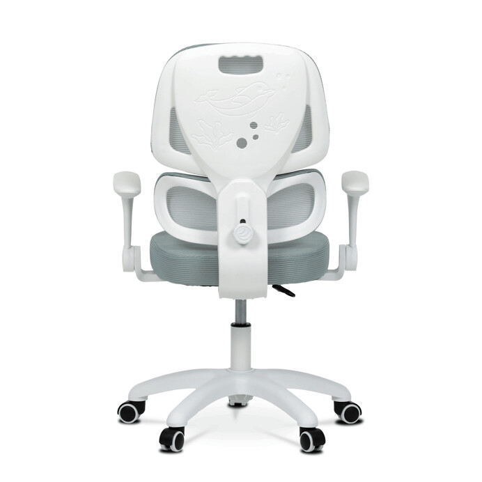 Detská stolička LOLA – s výškovo nastaviteľným svetlozeleným sieťovaným sedadlom Autronic