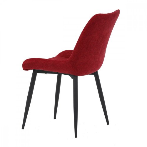 Jídelní židle MIREN — látka, kov, více barev - Barvy MIREN: Černá