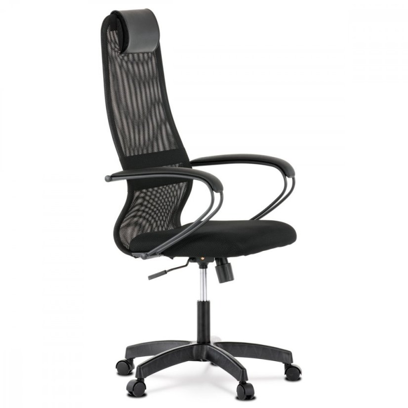 Kancelářské křeslo SWEET – látka, síť, černá Autronic