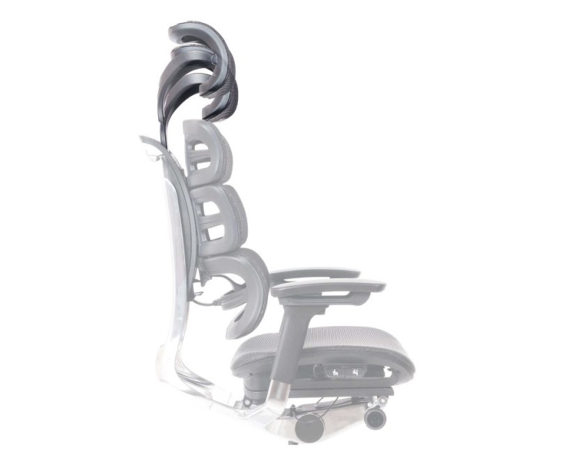 Ergonomická kancelárska stolička TRINITY — čierna Sego