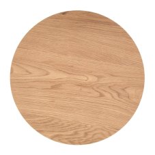 Set konferenčných stolíkov MENTONA 2 — zlatý dub / čierna