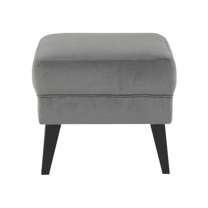 Taburet RODEZA — viac farieb - Farebné prevedenie RODEZA: Šedá / čierne nohy