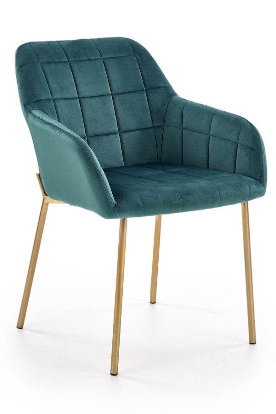 Jedálenské kresielko ATLANTA II — kov, látka, viac farieb