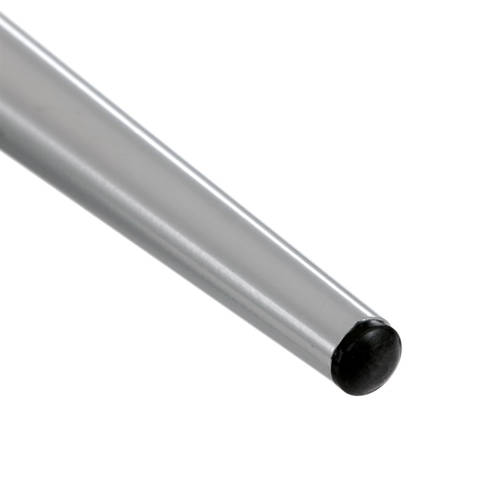 Industriální jídelní židle LENA Autronic – šedá látka, kovové nohy