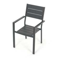 Zahradní sestava VERANDA –  polywood, šedá, Autronic