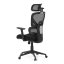 Ergonomická kancelárska stolička DENEB — čierny mesh poťah