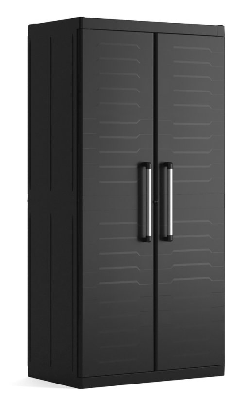 Zahradní skříň DETROIT HIGH XL - černá