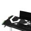 Herní stůl ULTRADESK FORCE SNOW – černá/bílá 166x70 cm, RBG podsvícení