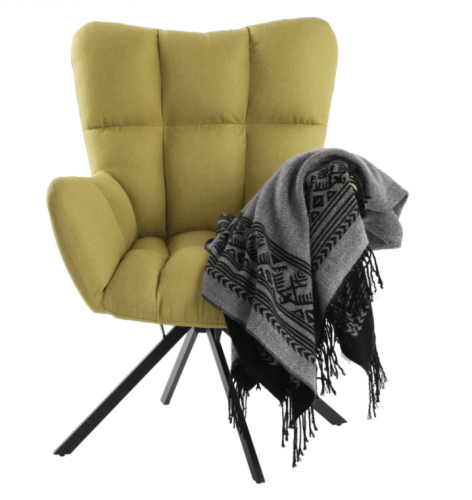 Designové otočné relaxační křeslo KOMODO — kov, více barev - Barevné varianty křesla KOMODO: Béžová/černá