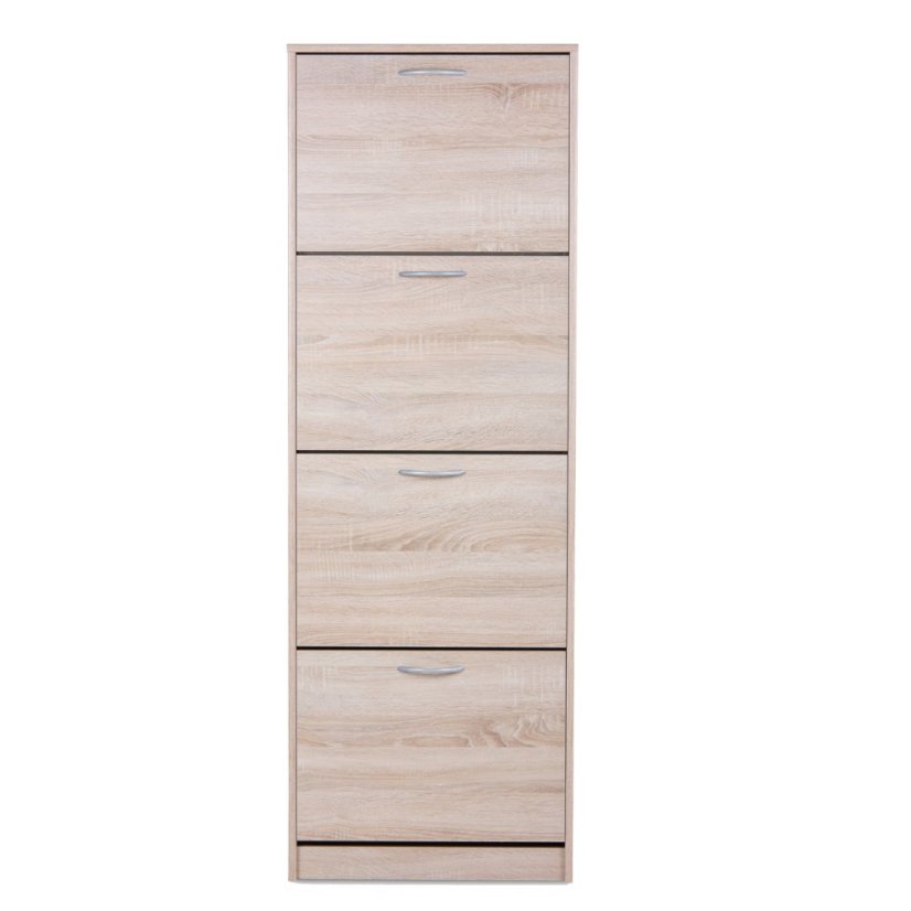 Výklopný botník ERRA — dub IDEA nábytek