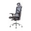 Kancelárska ergonomická stolička MEROPE SP — viac farieb, nosnosť 135 kg - Čalúnenie MEROPE SP: Modrá