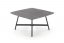 Konferenční stolek FERRARA – šedý mramor, černá
