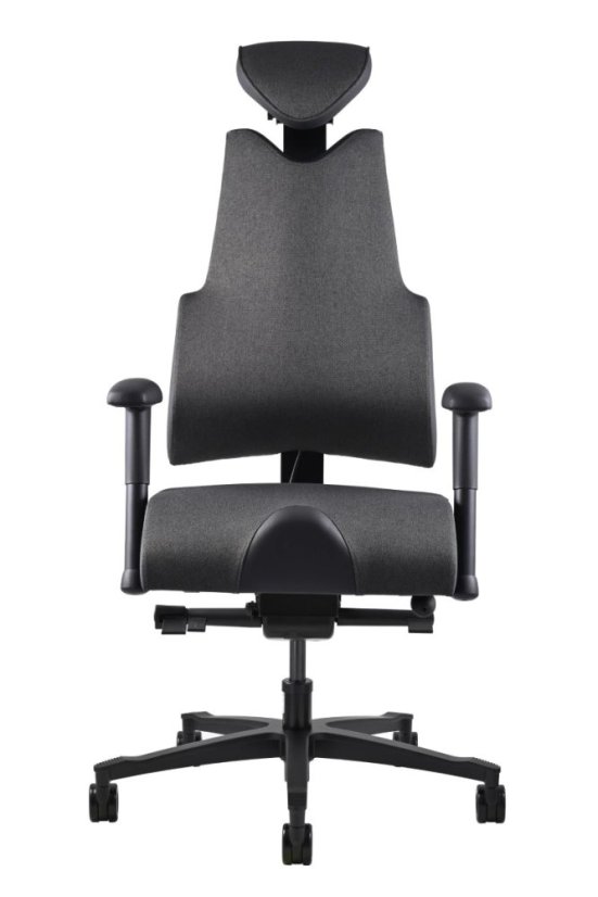 Zdravotní židle THERAPIA BODY+ ML (150 - 165 cm) –⁠ na míru, coal