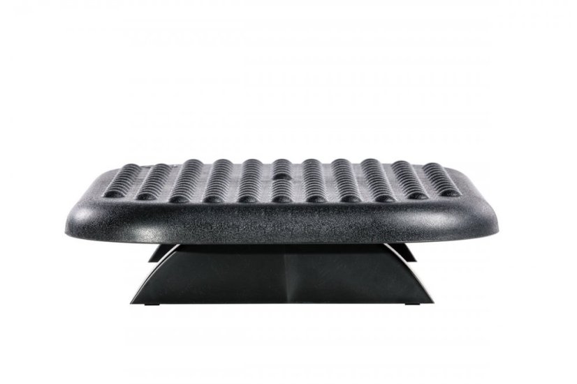 Podložka pod nohy Antares FOOTREST STANDARD — čierna, uhlovo nastaviteľná